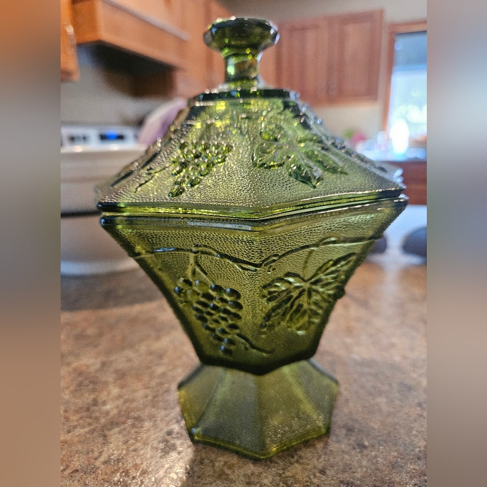 Anchor Hocking Vintage Candy Dish
